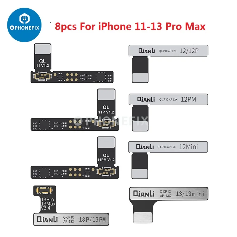 QianLi Apollo ICopy Plus Copy Power Mega-idea Clone Battery Flex Cable for IPhone 11-14 Pro Max Tag on Battery Repair Programmer