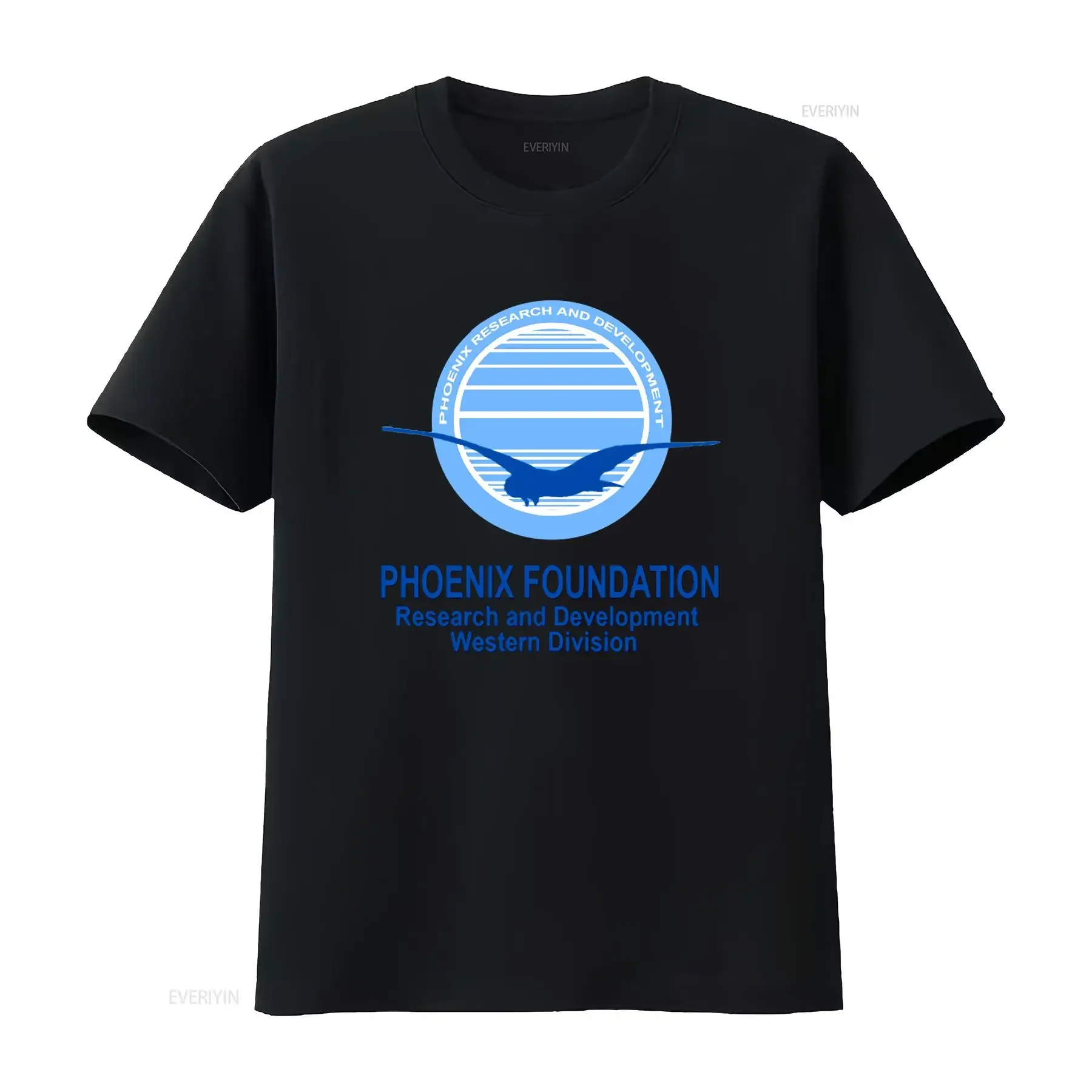 Phoenix Foundation Research T Shirt Macgyver Style Western Division Design vintage Washed Soft Stylish fashion Breathable