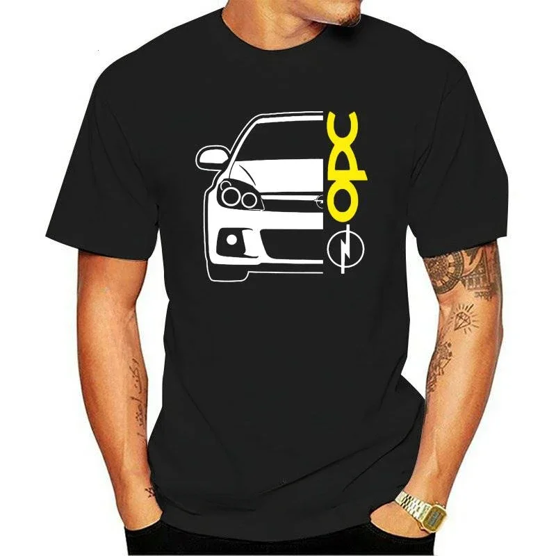 Men T Shirt Graphic Tee Short Sleeve Tops New Opel Astra H Opc Auto T-shirt  harajuku