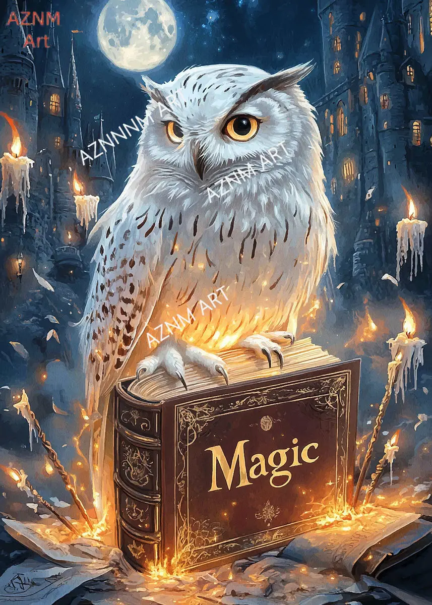 1pc Harry Potter Canvas Painting Printed Wall Art Kids Room Home Decor