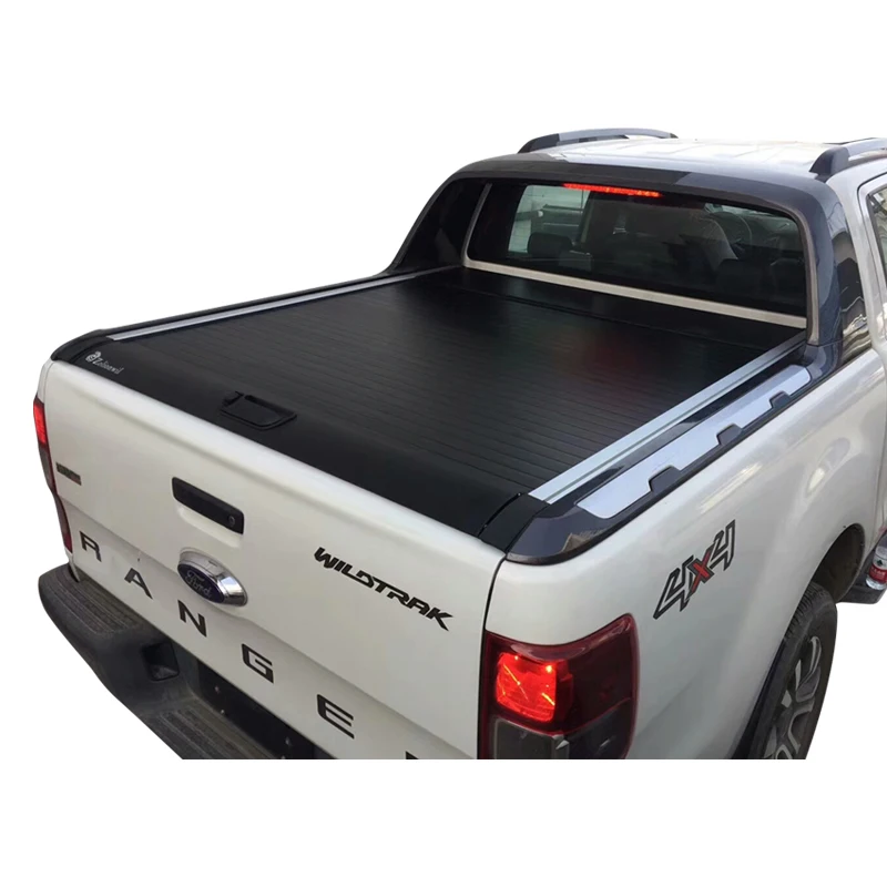 

Zolionwil Manual Pickup Trunk Roller Lid Truck Bed Retractable Tonneau Cover For FORD Ranger Wildtrak