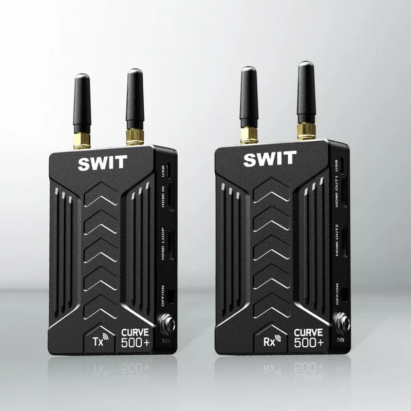 SWIT CURVE500 Wireless Transmission System For 500ft/150m Camera Hdmi-Image Wireless HD Video Transmitter Receiver Vs Hollyland