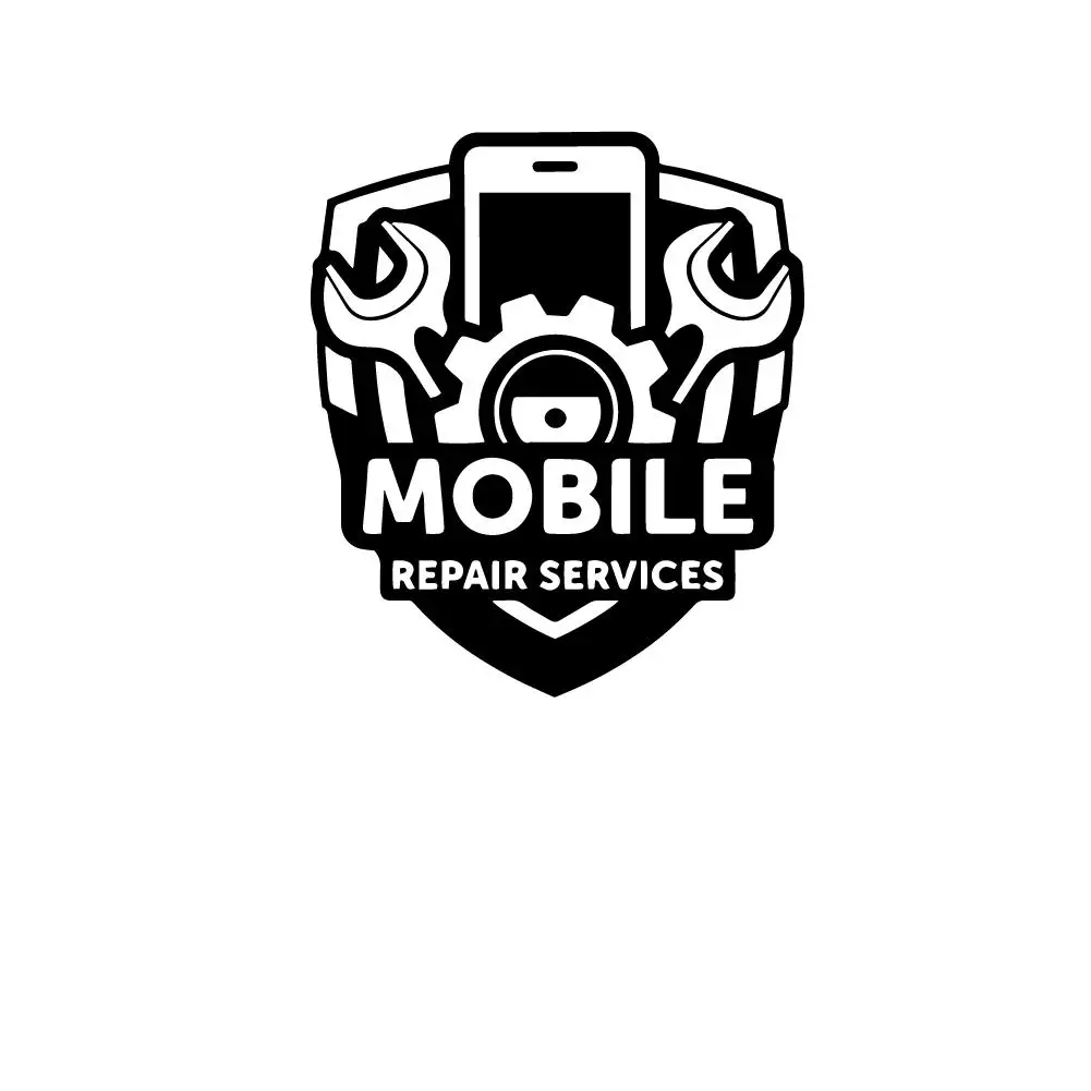 Mobile Phone Repair Service Sign Wall Vinyl Stickers Gear Screwdriver Tools Art Sticker Wallpaper Phone Shop Wall Decals
