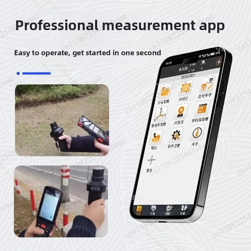 R10 High Precision RTK Handheld Surveying Equipment Combined Navigation Mapping Positioning Dotter Survey Instrument