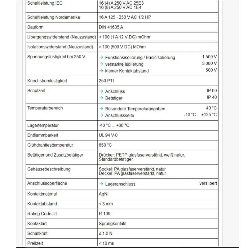 1 pcs/lots imported from Germany MARQUARDT 1080. High current/microswitch/with 3-pin travel limit reset 16A