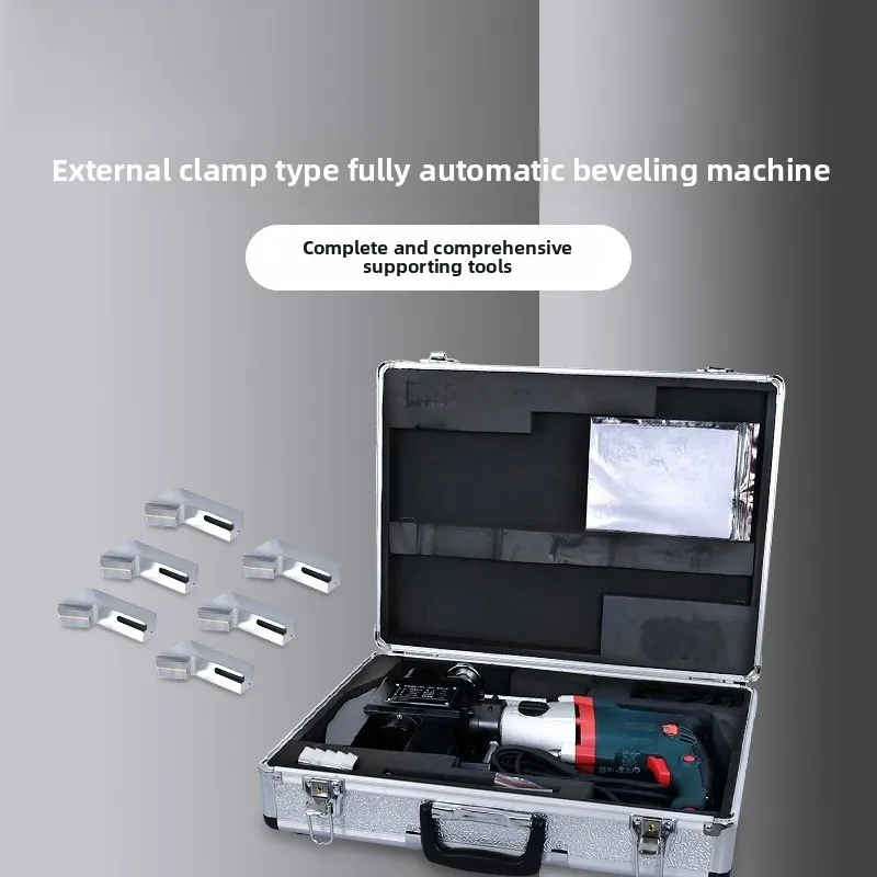 Portable Electric Round Pipe Chamfering Machine Stainless Steel Bevel External Clamp Pipe Bevel Machine