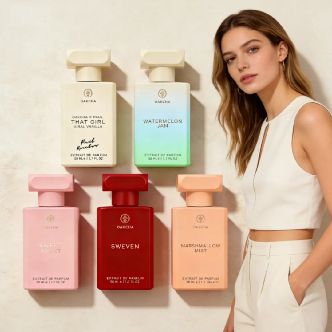 

1 OAKCHA Series Eau de Parfum For Unisex, DESIREE Sweet Addict Marshmallow Mist Men Women Perfume Valentine's Day Gift