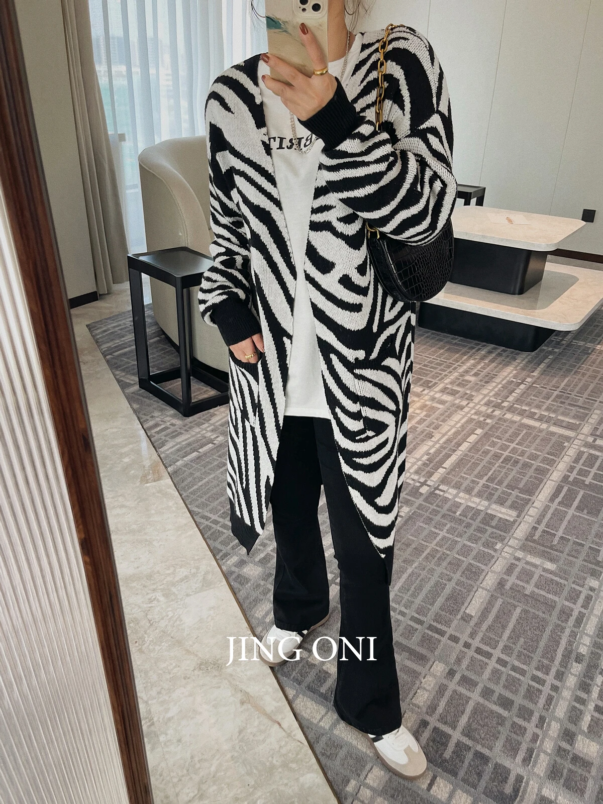 

Leopard Cardigan Sweater Women Fashion 2023 Clothing Vintage Y2k Top Elegant Korean Stylish Autumn Knit New Jacket Long Sleeves