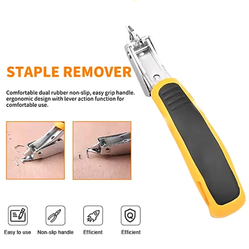 

Metal Handheld Staple Remover Convenient Stapler Binding Puller Tool Nail Pull Out Extractor School Office Stationery Wholesale