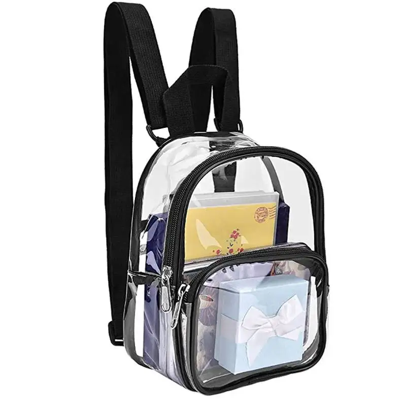 

Outdoor Sports Transparent Double oulder Bag Handbag Student Bookbag Visual Bapa Trendy Men's Travel Bag