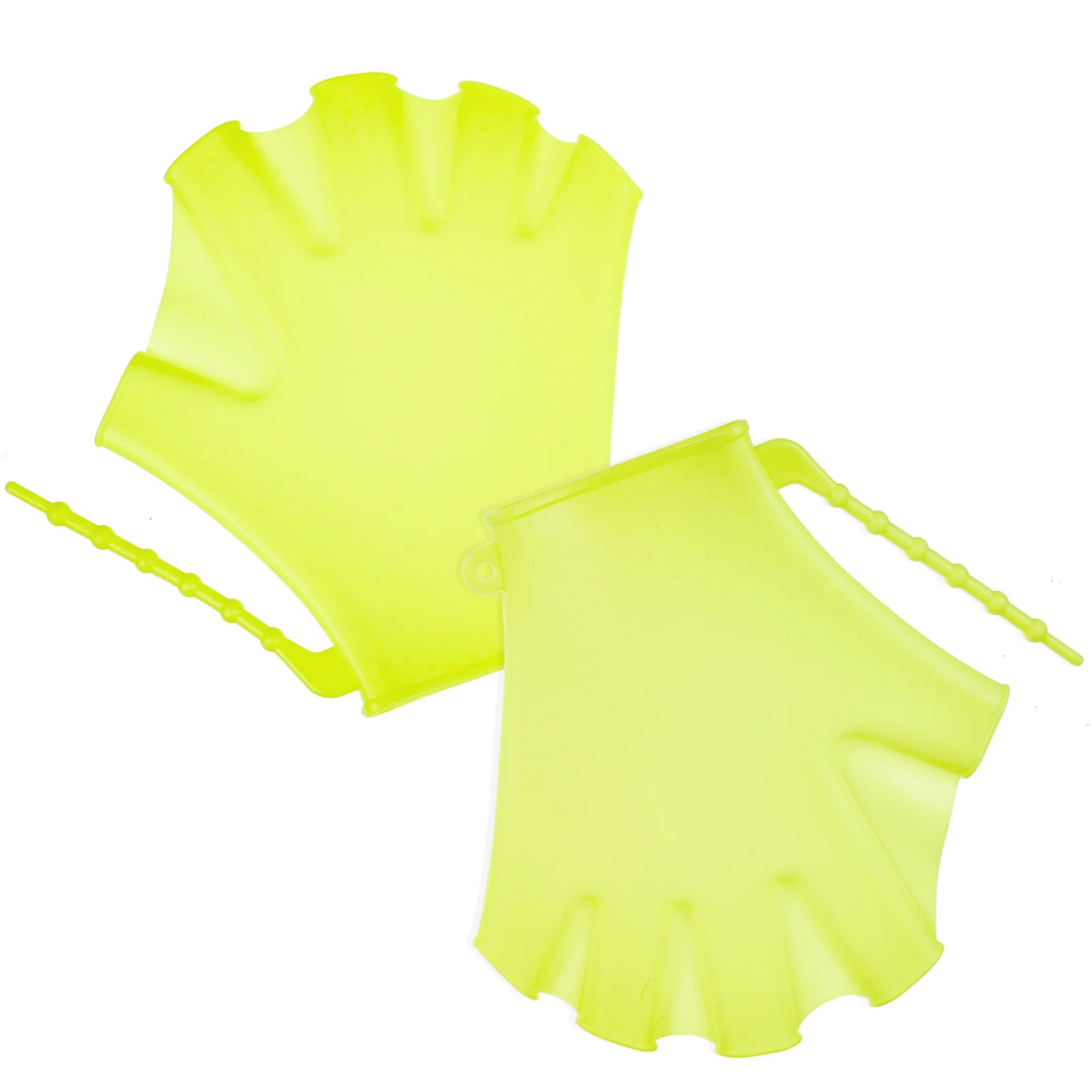 

Aquatic Gloves Silicone Webbed Swim Gloves Frog Type Swimming Hand Fins Flippers Palm Finger Webbed Gloves Paddle Water Sports