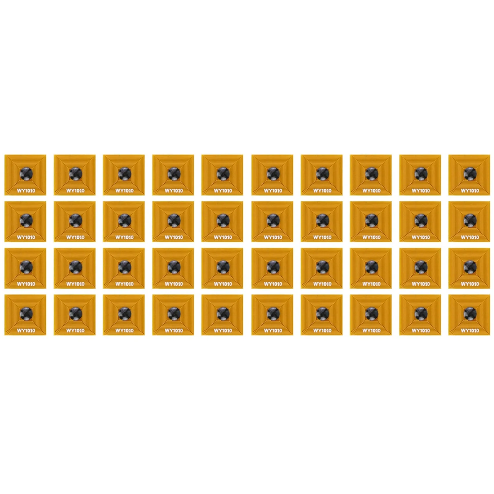 Daily Sale 40Pcs RFID NFC Tags, 13.56Mhz ISO14443A Flexible Electronic Labels For Secure Transactions And Identification
