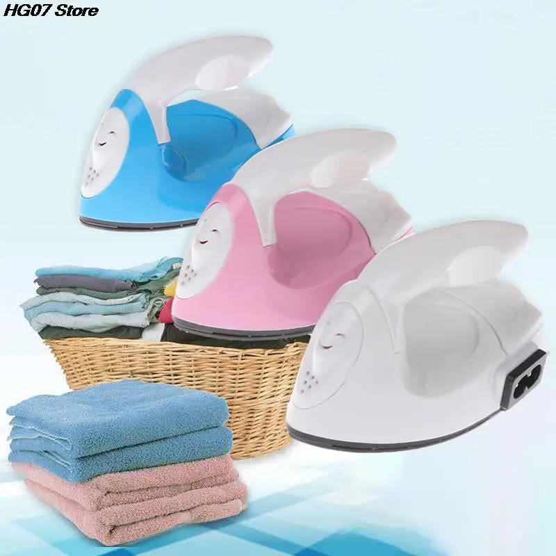 Fer à Repasser Thermostatique Compact et Portable pour Voyage et Usage Domestique Mini Fer à Repasser Portable Presse à Chaud pour Perles Patch Vêtements