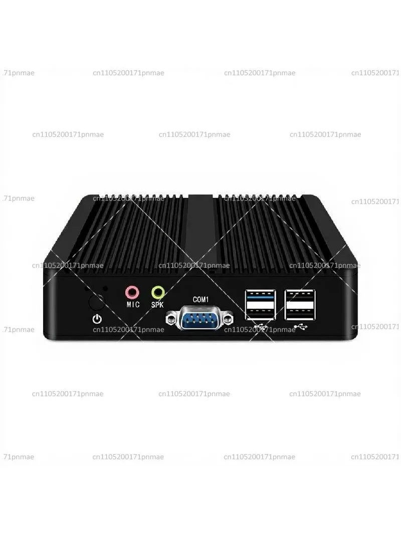 산업용 미니 PC J1900 J4125 N100 듀얼 LAN 팬리스 마이크로 컴퓨터 호스트 쿼드코어 저전력 데스크탑 썸네일 5