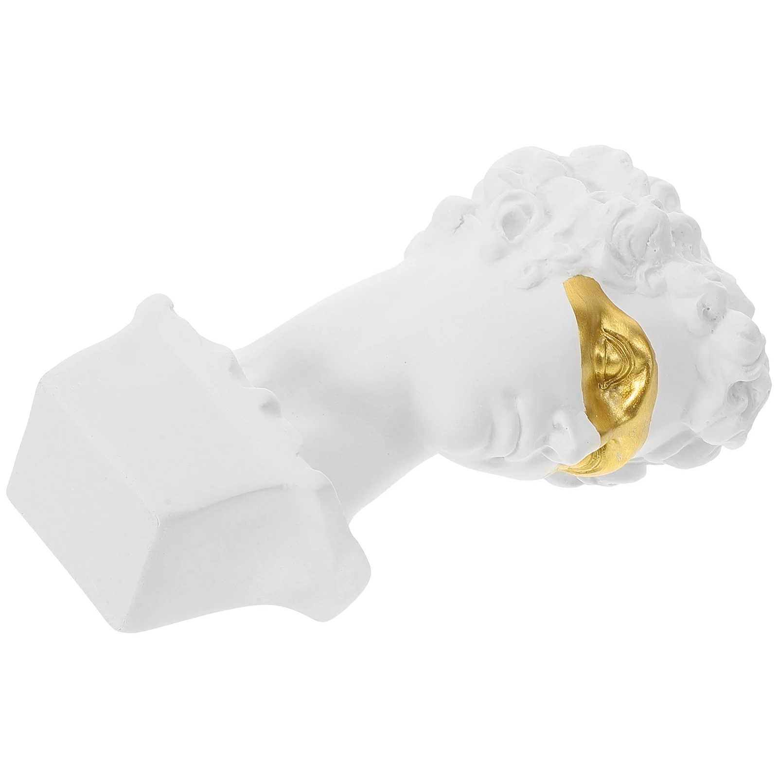 

Plaster Avatar Desktop Ornament Resin Bust Statue Sculpture Figure Character Decoration Home Small Ornaments Office Exquisite