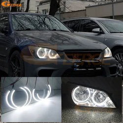 For Lexus IS200 IS300 IS 200 300 Toyota Altezza SXE10 1998 - 2003 2004 2005 Day Light Ultra Bright Led Angel Eyes Kit Halo Rings
