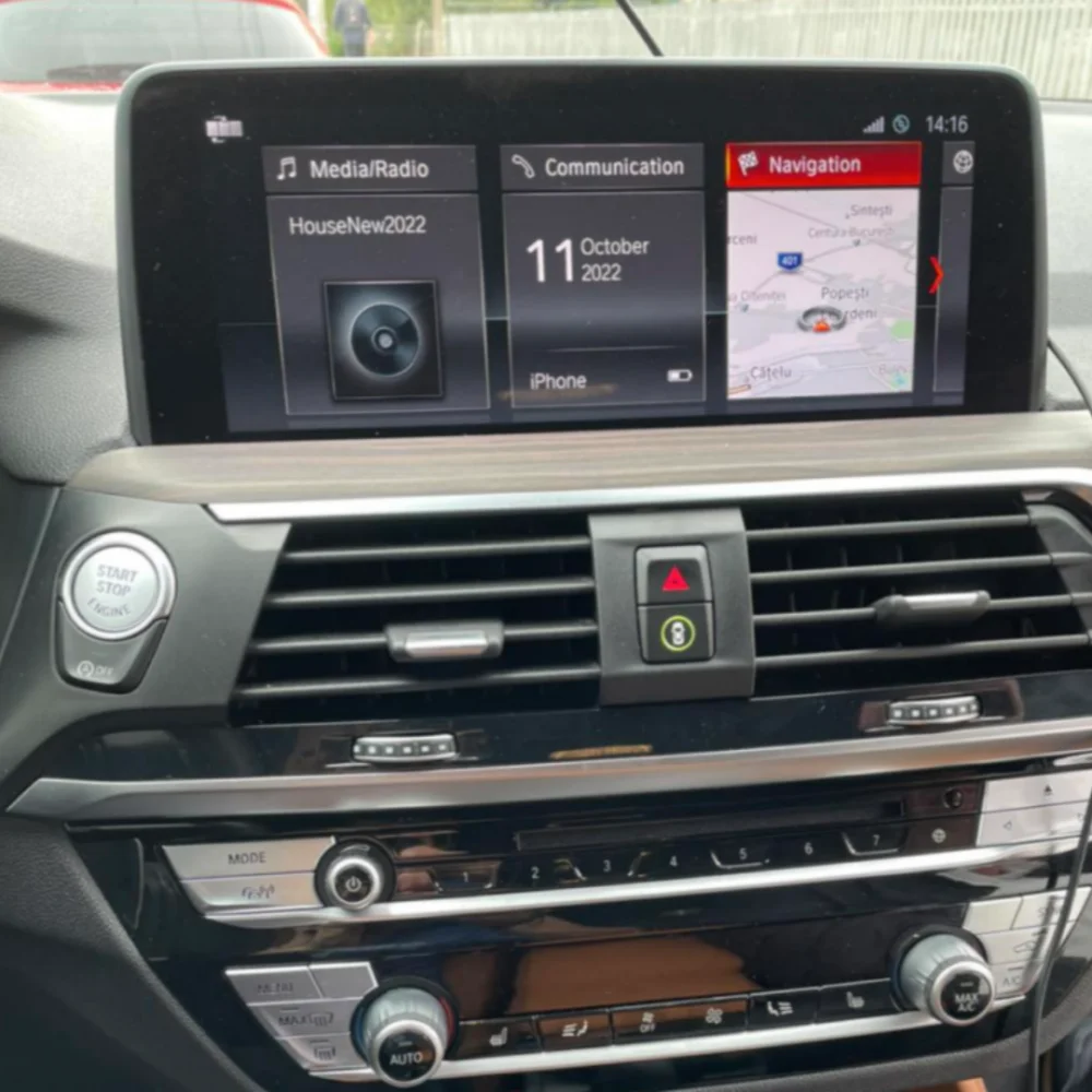 Carplay inalámbrico Android Auto para BMW NBT System 3 4 5 6 7 Series X1 X3 X4 X5 X6 2012-2016, compatible con GPS/navigación