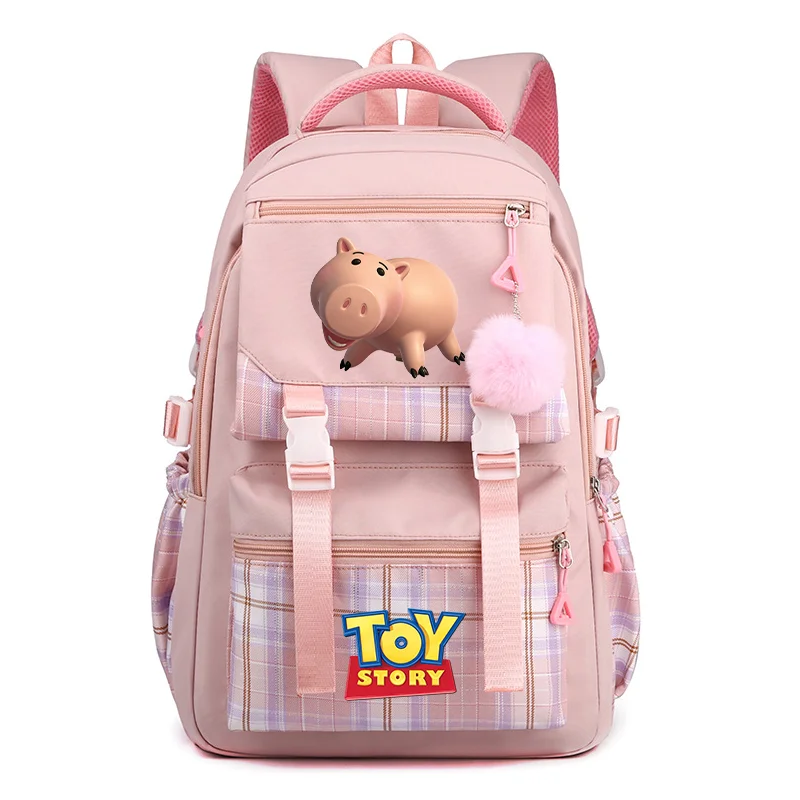 

MINISO Toy Story Woody Buzz Lightyear Backpack Boys Girls Bookbag Student Teenager Knapsack Schoolbag Rucksack Mochila