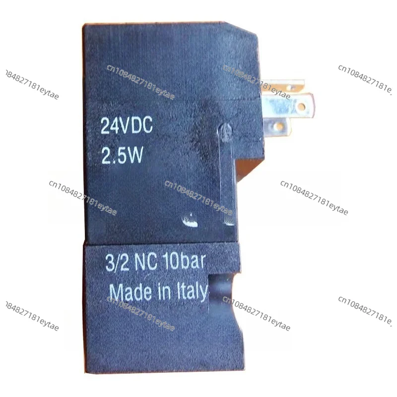 

Textile Machine Solenoid Valve 15MM Pilot Valve DC24V 2.5W 100% ED 3-2NC 10Bar Coil