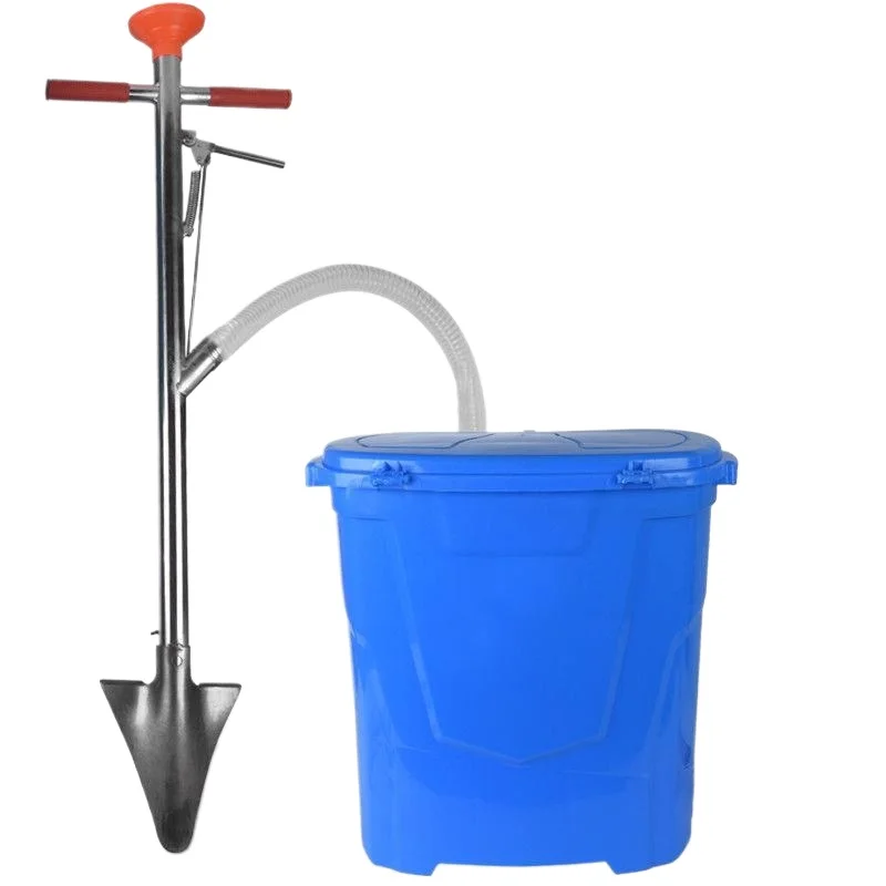 Manual Granular Fertilizer Applicator for Farm Corn Cane Plants Garden with Backpack Bag