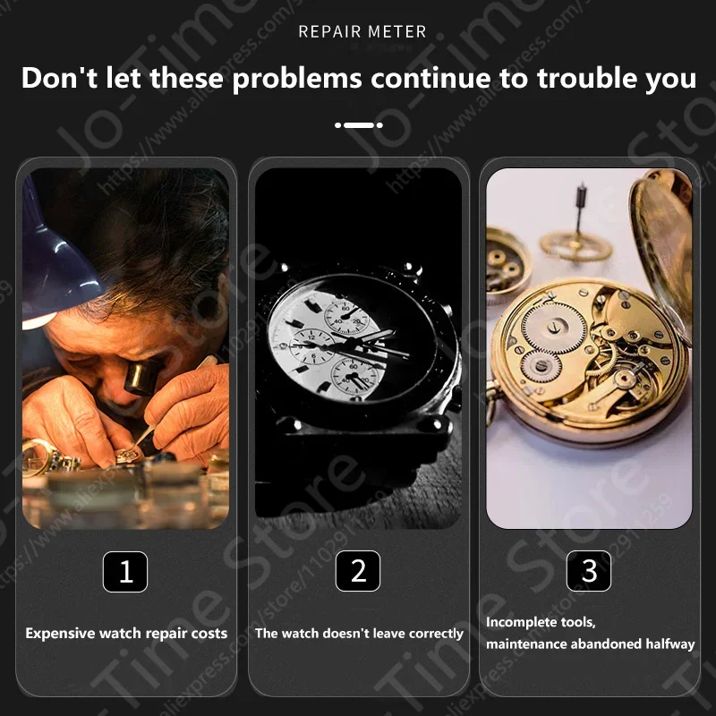 Multifunktions-Zeitwaage-Uhrentestgerät – genaue Reparatur und hobbyistischer Uhrentester, hervorragend für Weishi Nr. 1000