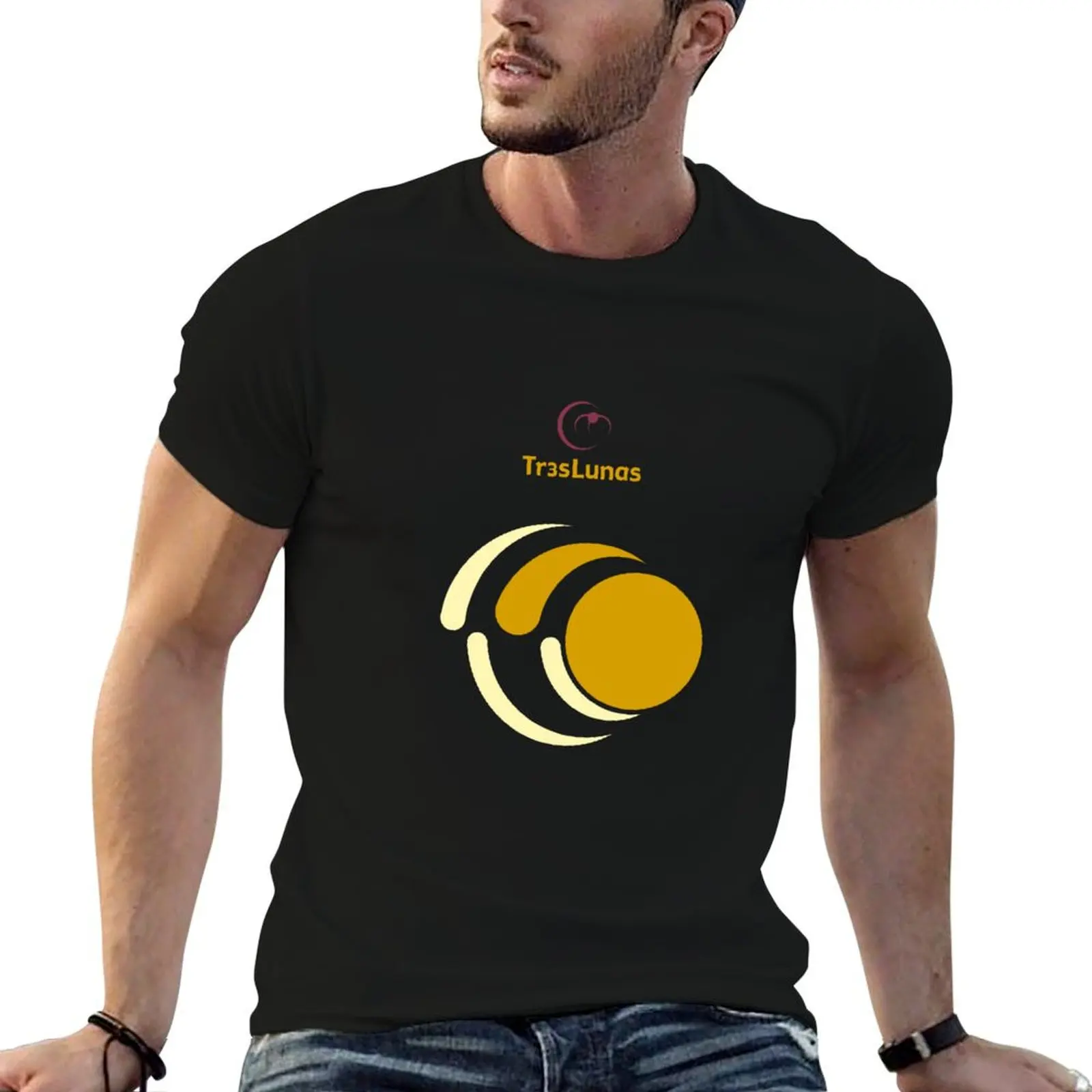Camiseta Tr3s Lunas - Mike Oldfield, camisetas gráficas para hombre, camiseta de algodón pesado para hombre, camiseta de algodón de alta calidad