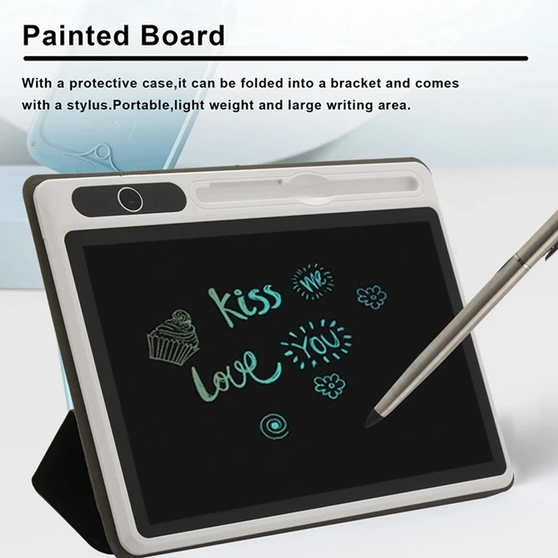 10 Inch Painted Board With Protective Case Lcd Drawing Tablet Children's Hand-Painted Board For Students