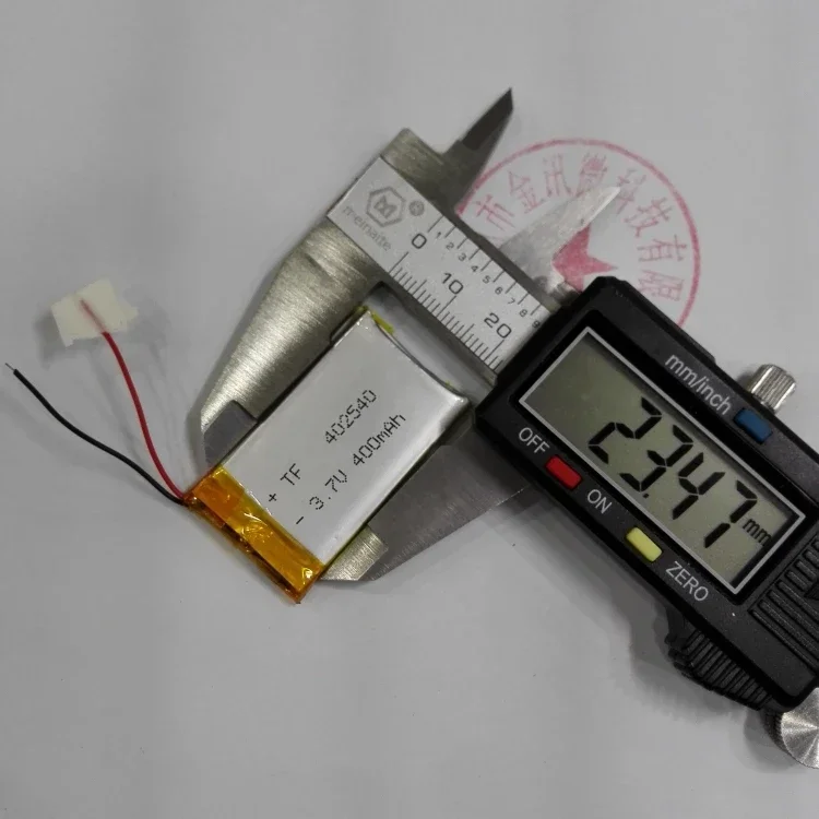 교통 레코더 배터리 402540 무선 카드 사운드 박스 3.7V 리튬 전기 GPS 네비게이터 일반