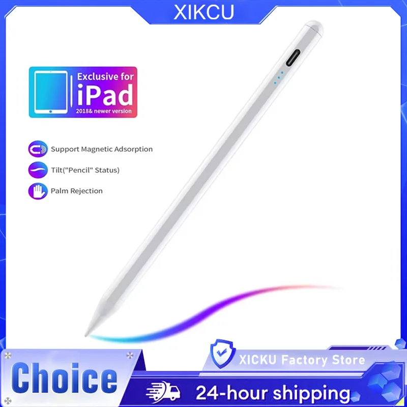 2025 قلم عالمي لنظام أندرويد IOS ويندوز اللوحي/الهاتف المحمول بالسعة لمس القلم لابل سامسونج هواوي شاومي