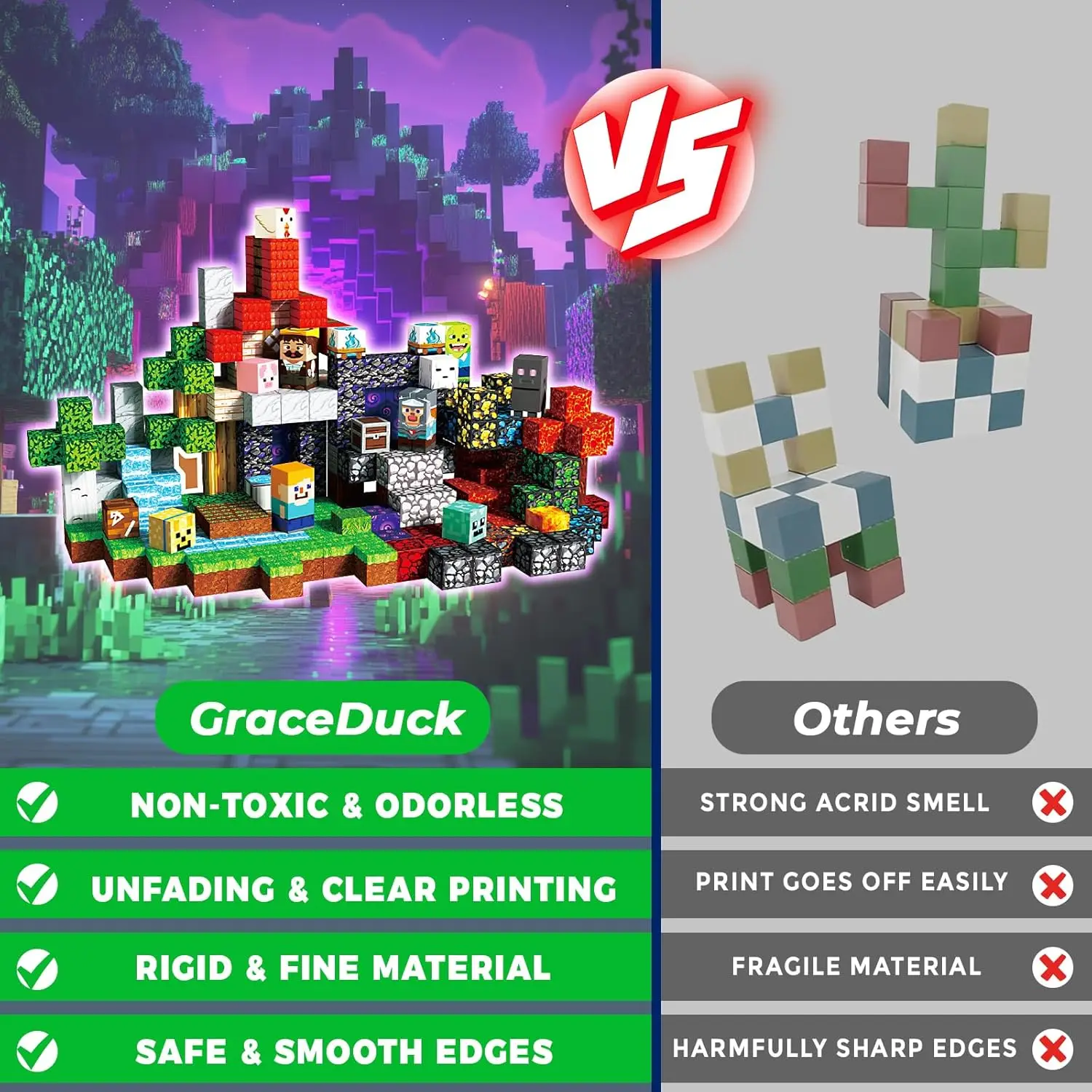 Weihnachten geschenke Kreative Magnetische Dschungel Sensorische Bausteine Berühmte Welt Szene STEM Spielzeug DIY Montage Ziegel Lernen