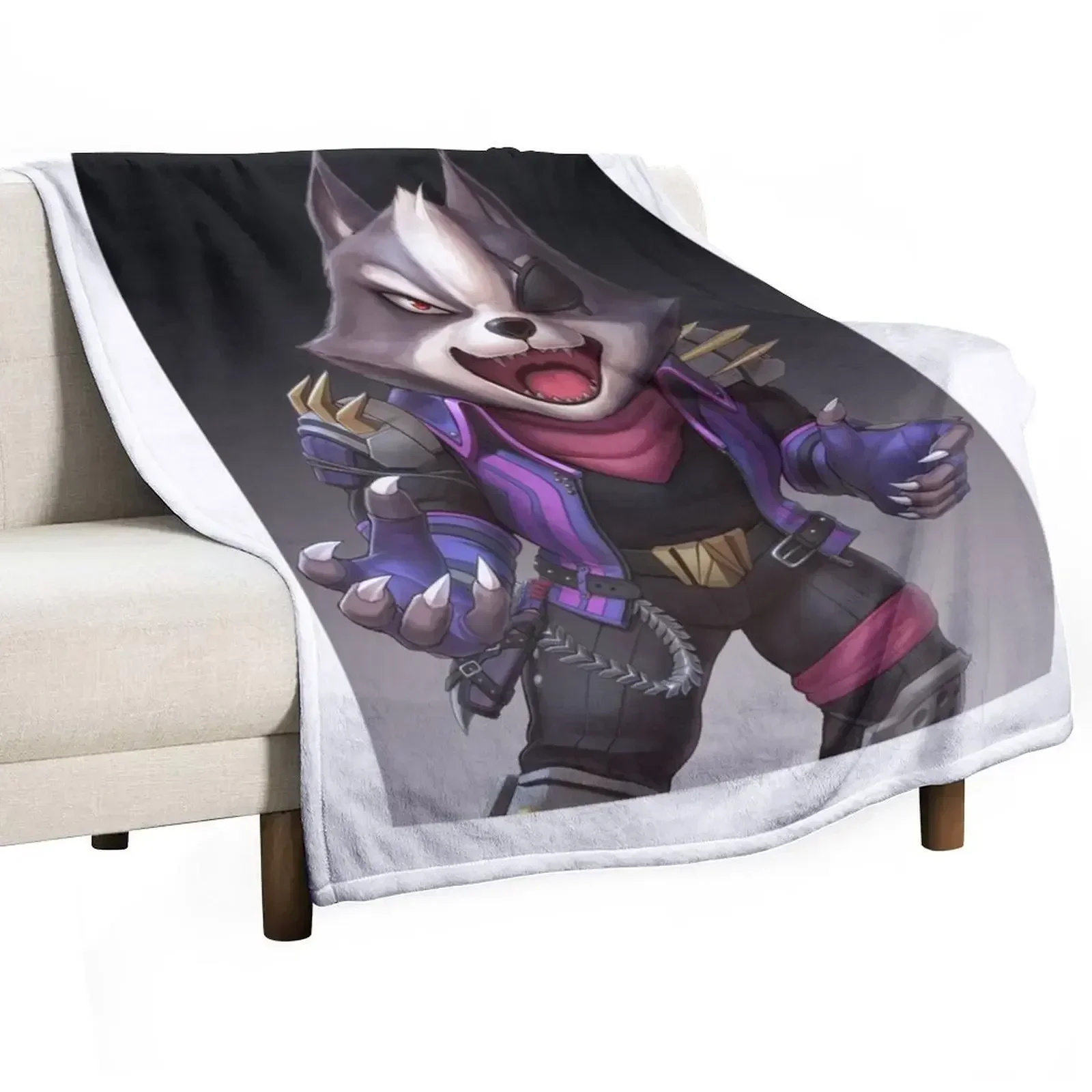 Wolf (Ultimate) Throw Blanket Weighted Blankets For Sofas Luxury Brand Retros heavy to sleep Hair Blankets