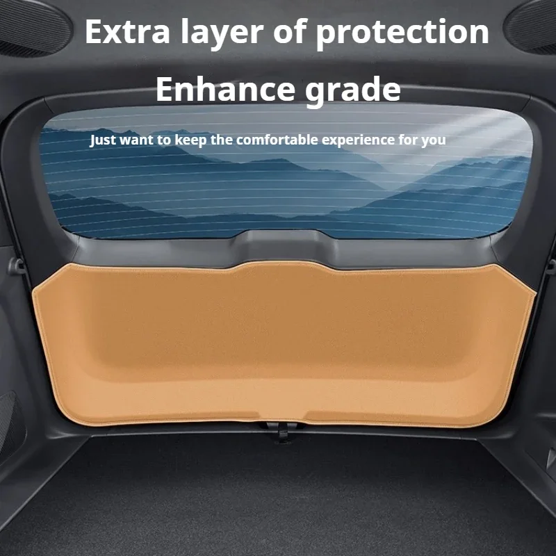 For Geely Starray EMi EX5 E5 2025 2026 Trunk Tailgate Protective Mat Original Color Anti Scratch Interior Auto Accessories