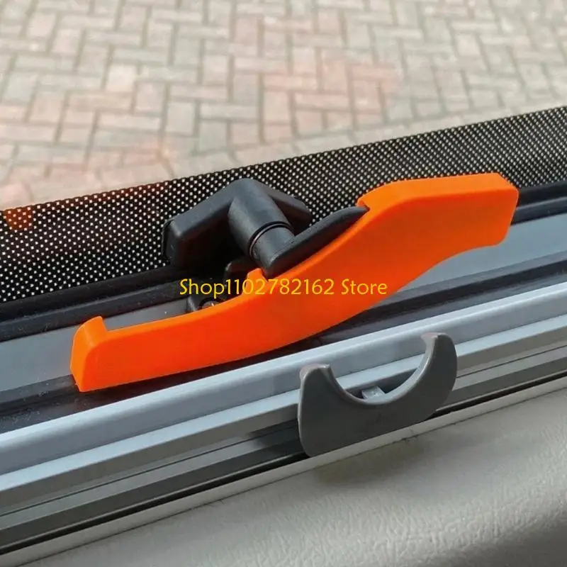 

547B Anti Theft RVs Window Locking Mechanism Restricts Catches Movement Using Plastic Construction Window Security Lock