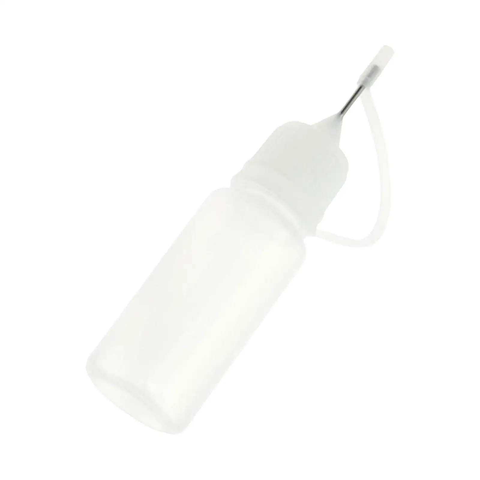 10x Precision Tip Glue Bottles Squeezable Bottle DIY Quilling Tool Container Refill Liquid Bottles for Glue Applications,