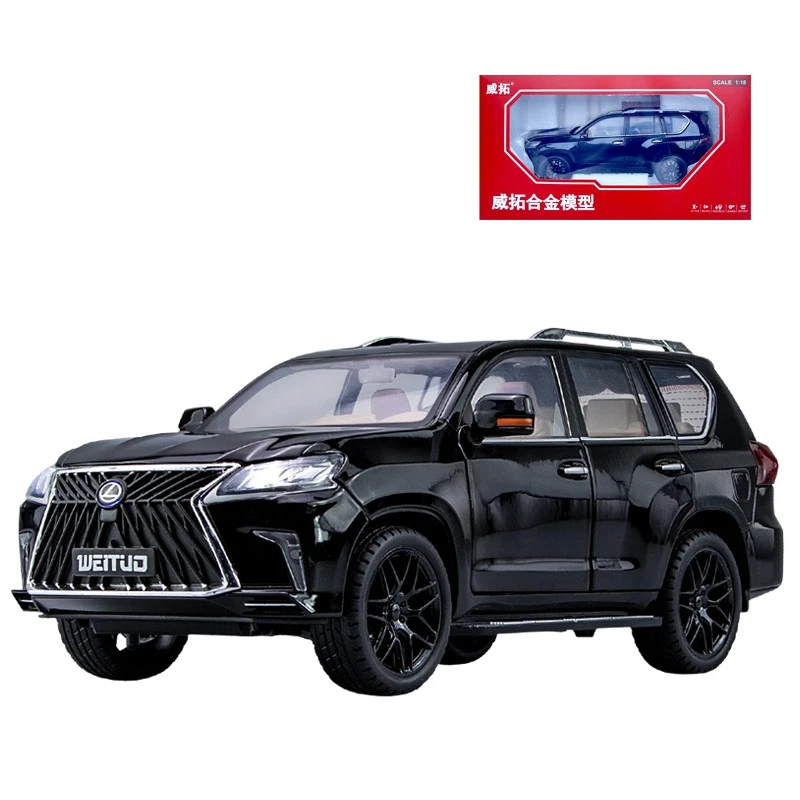 1/18 Lexus LX570 SUV Sport Toy Car Diecast Metal Model Miniature