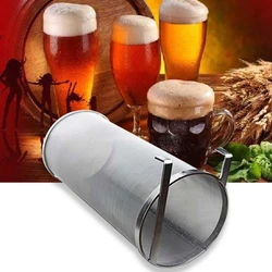 300 Micron Stainless Steel Homemade Brew Beer Hop Mesh Filter  Spider   Strainer  with Hook  Brewing