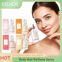 Fragrância portátil duradoura para mulheres, perfume spray para cabelo corporal, adicionar encantos pessoais, namoro fragrâncias