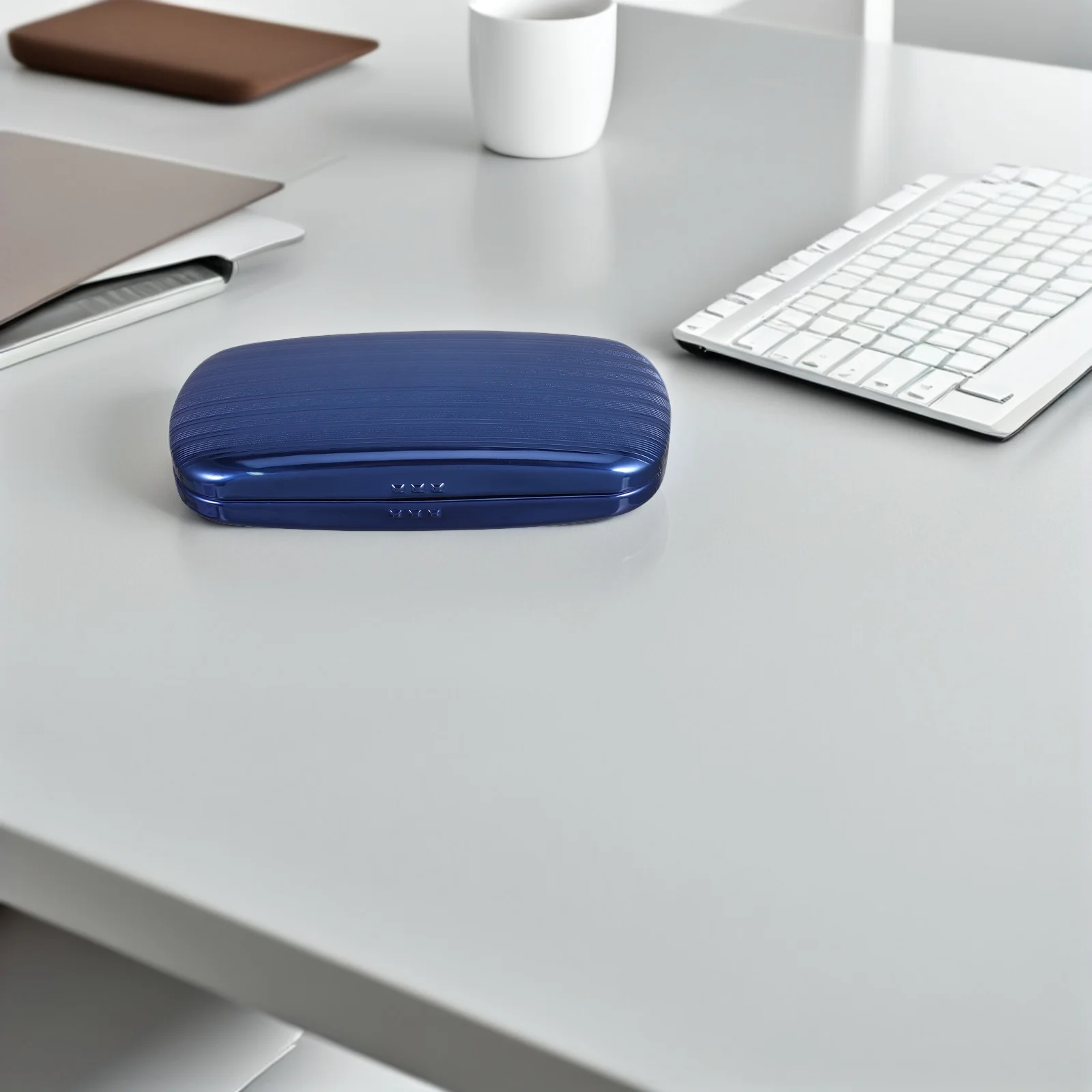 

Handmade Sunglasses Box Aluminum Protective Hard Shell Eyewear Eyeglasses for Portable