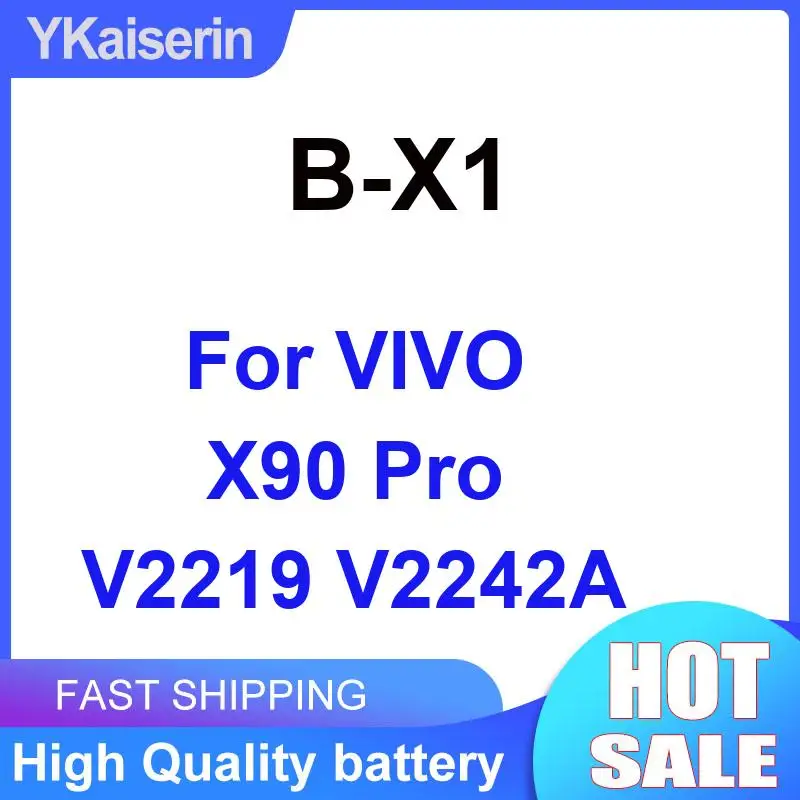 

Mobile Phone Battery Prolonged Performance 2350Mah Rapid Charging For Vivo X90 Pro V2219 V2242A B-X1