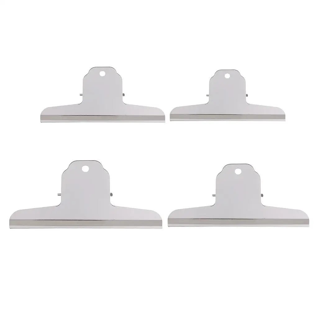 Single Multifunction School Home Office Clips Heavy Duty Stainless Steel Clips Binder Clip File Clips