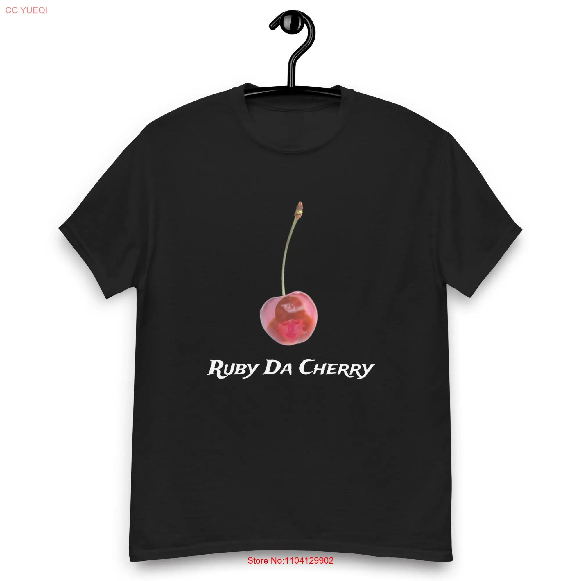 Ruby Da Cherry tee long or short sleeves