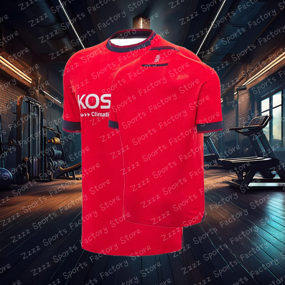 CA Osasuna Home/Away Training Football Jersey Adult Kids Summer Oversized T Shirt Spain Soccer Short Sleeve Tops Men's Clothes