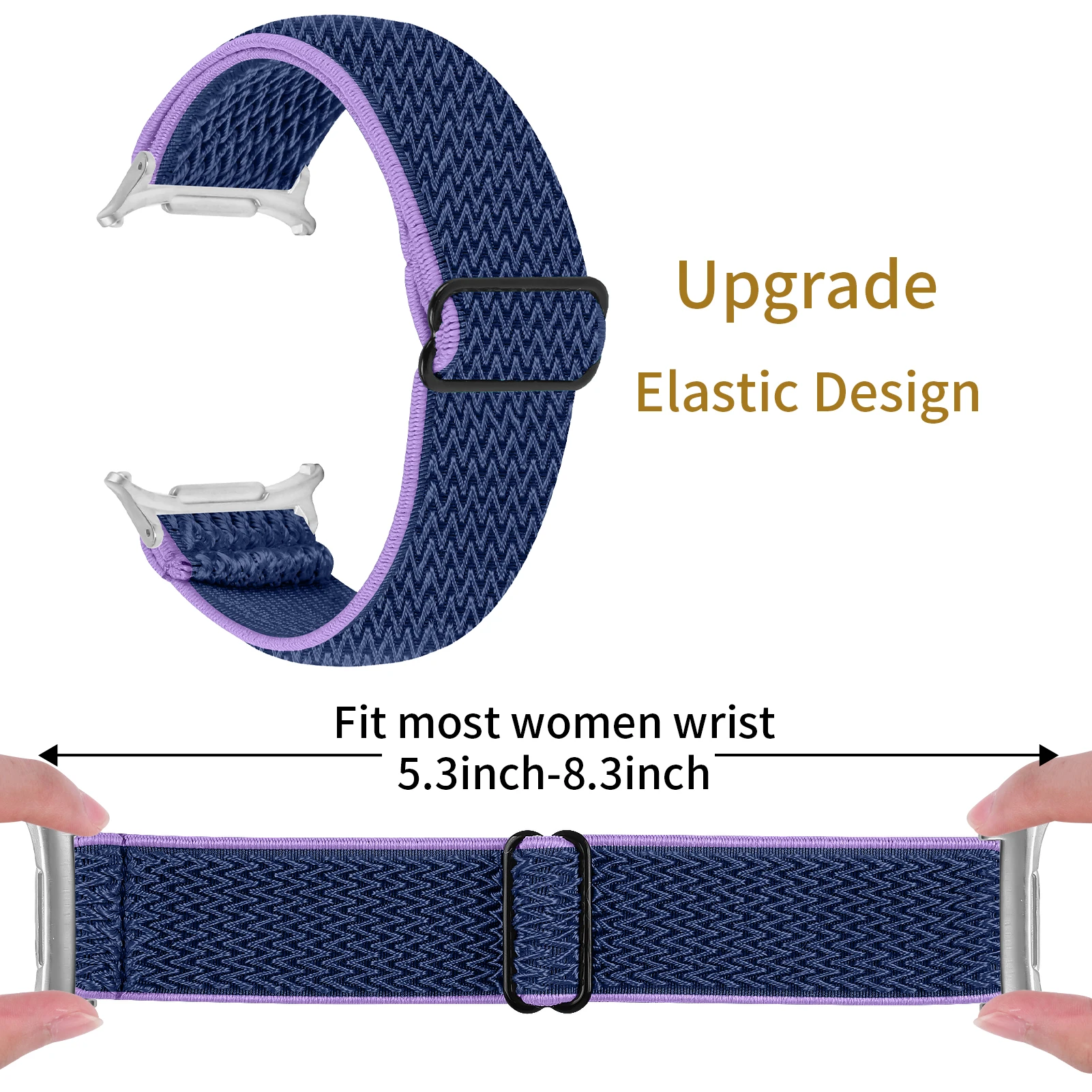 Ремешок для Samsung Galaxy Watch Ultra Регулируемый дышащий браслет для Galaxy Watch 7 Ultra 47 мм Спортивный дышащий ремешок для часов