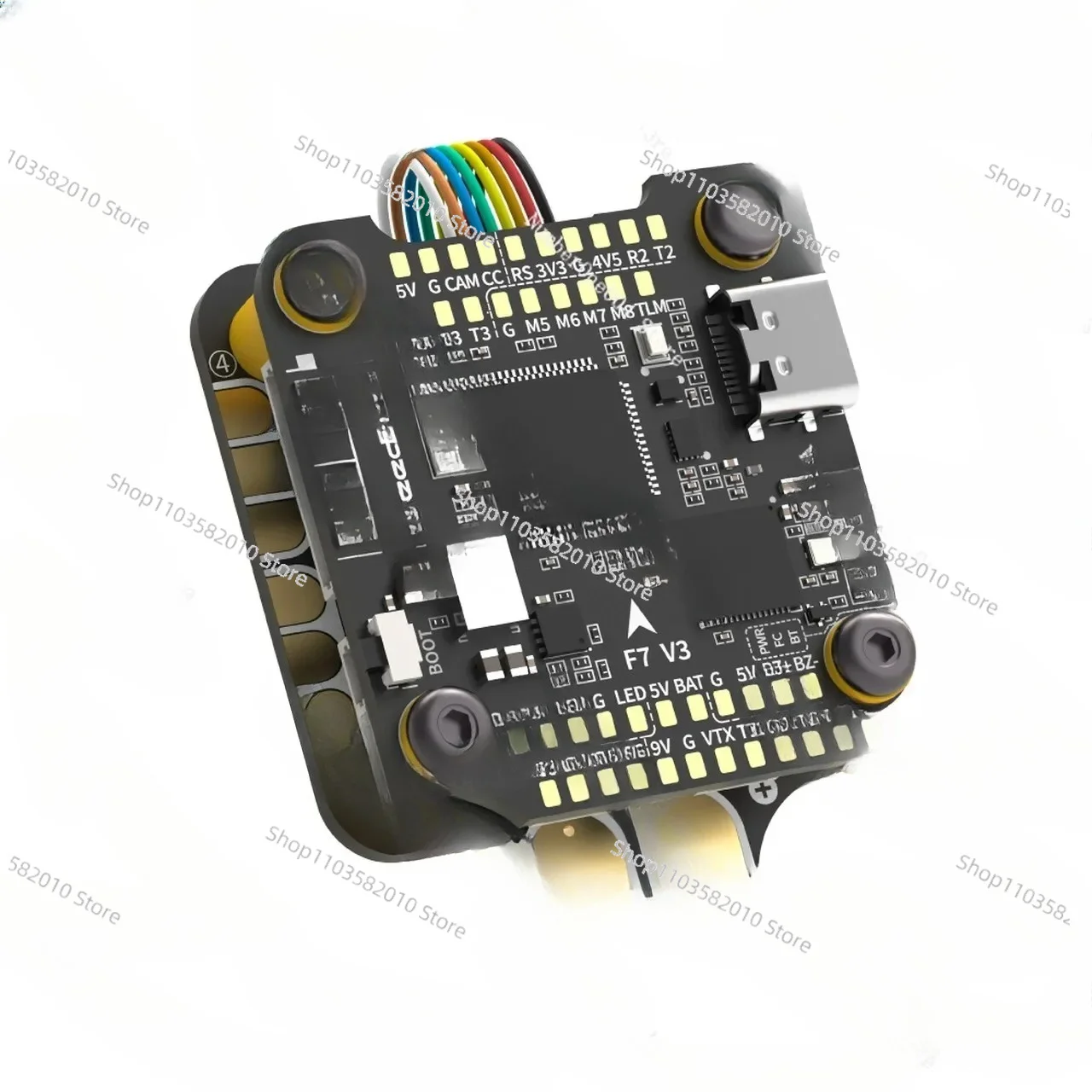 SpeedyBee Stack F7 V3 BL32 50A Flying Tower F722 V3 Flight Control FPV Crossing Machine