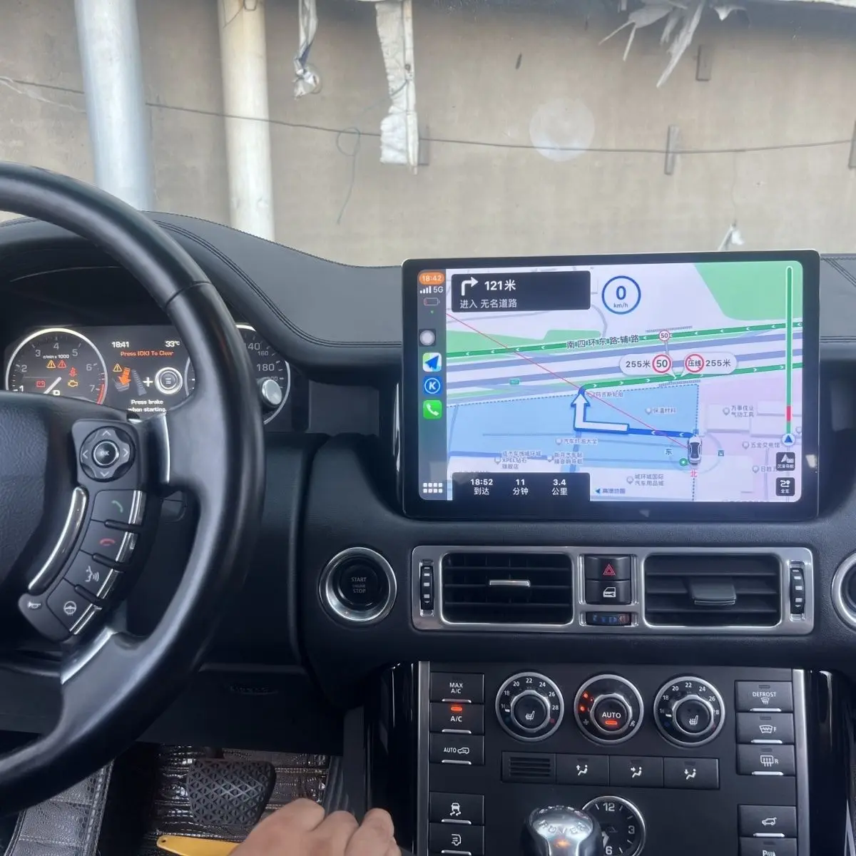 13.3 بوصة لاند روفر رينج V8 L322 2002 - 2012 1920*1200 دقة سيارة مشغل وسائط متعددة نظام تحديد المواقع راديو أندرويد 12 ثماني النواة