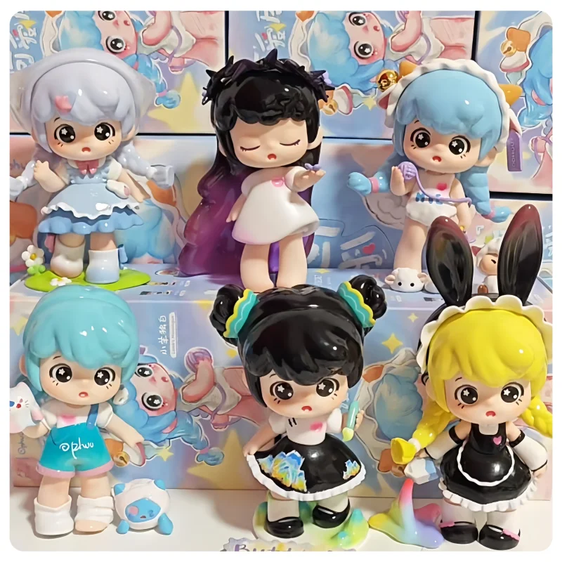 

В наличии Новый товар Oh Fu Guai Cute Resident Series слепая коробка сцена компьютерный орнамент модель куклы ручной работы подарок милая кукла подарок