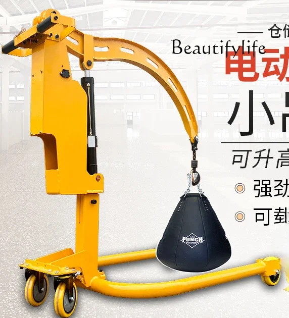 Movable small crane Removable electric hoist Household light forklift