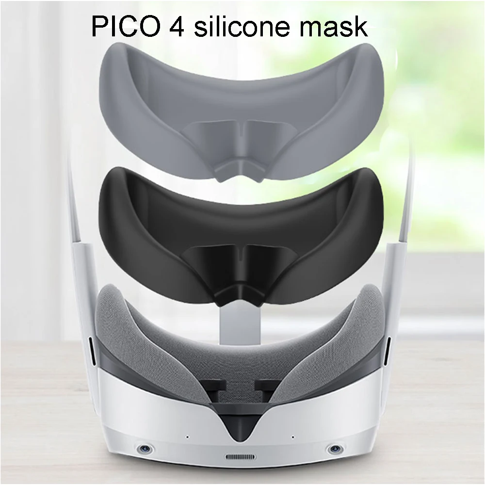 สำหรับ Pico Neo 4อุปกรณ์เสริมแว่น VR All-In-One เครื่องรั่ว Proof ผ้าปิดตา Pico Neo 4 VR sweat Proof ซิลิโคนหน้ากากไฟ