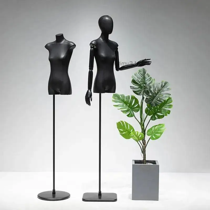 

Mannequin, Leather for PU Flat Form Full Women's Body Store Clothing Female Body Display Dress Form with Stand Mannequins JT40M