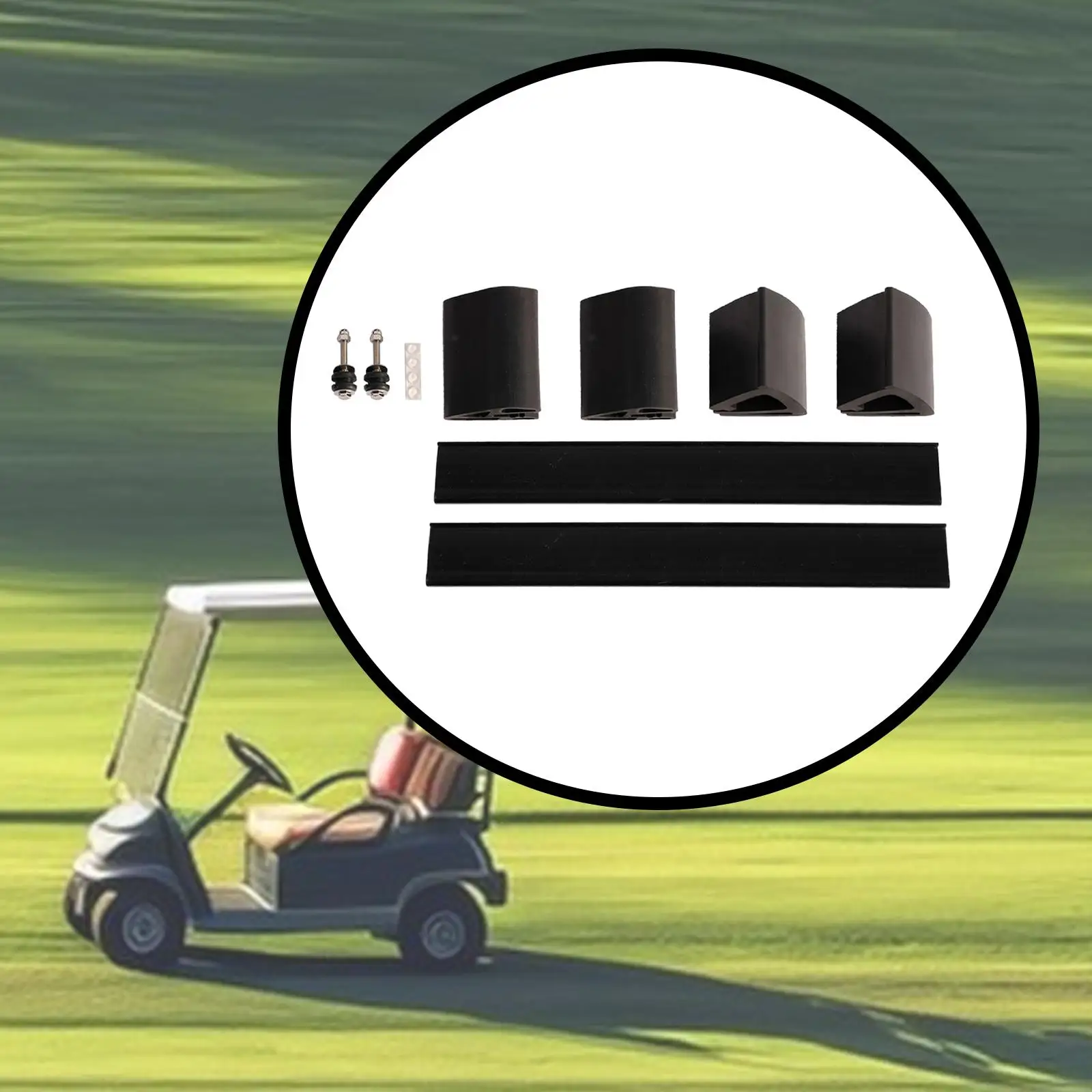 Golf wagen Windschutz scheiben clips Kits profession elle robuste Windschutzscheiben-Halte clips Windschutzscheiben-Boden clips für Sport reisen im Freien